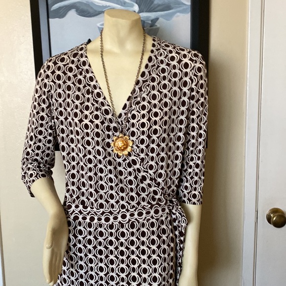 Bisou Bisou by Michelle Bohbot Wrap Dress - Picture 2 of 6